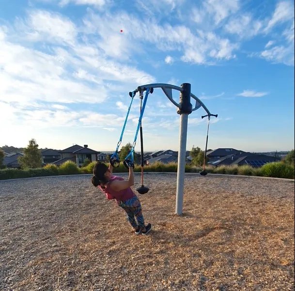 Mobile personal training — outdoor or indoor session